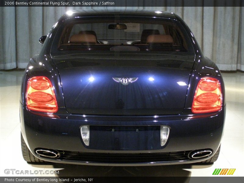 Dark Sapphire / Saffron 2006 Bentley Continental Flying Spur