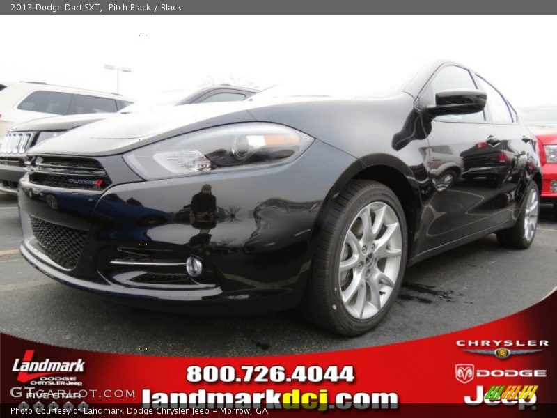 Pitch Black / Black 2013 Dodge Dart SXT