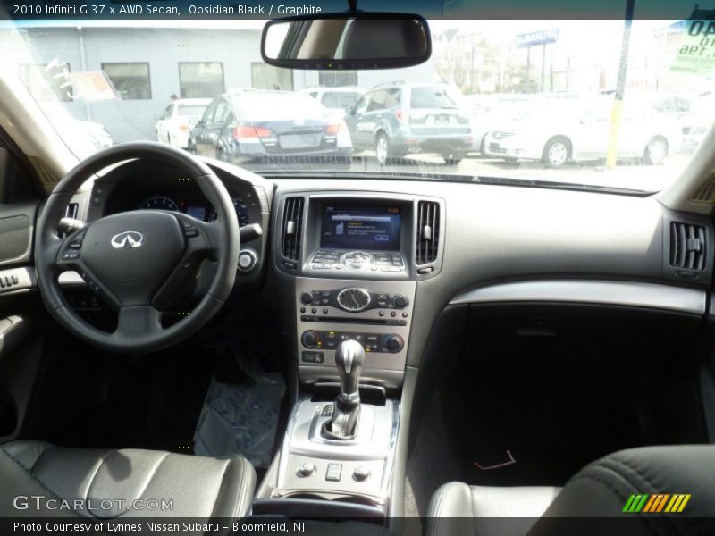 Obsidian Black / Graphite 2010 Infiniti G 37 x AWD Sedan