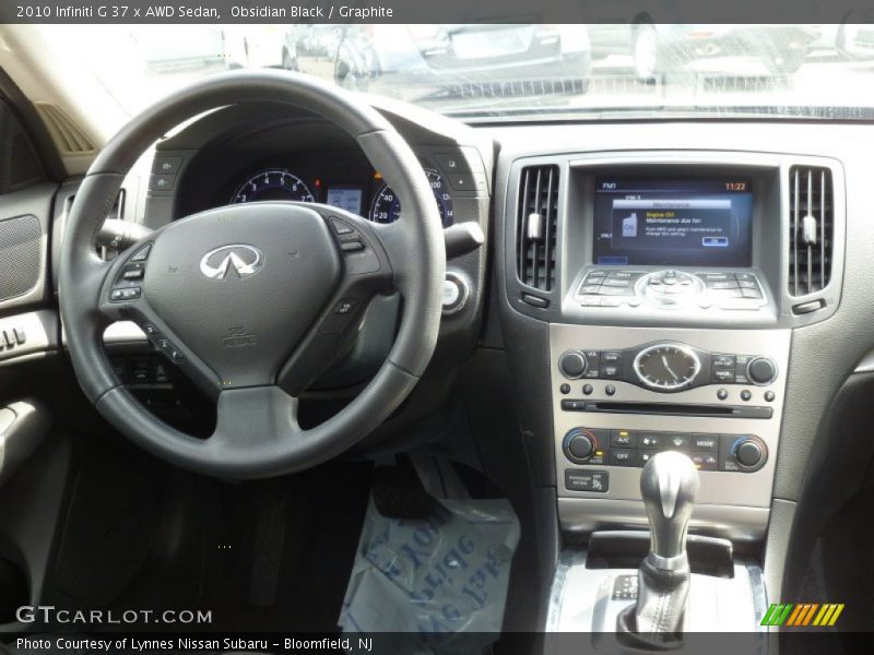 Obsidian Black / Graphite 2010 Infiniti G 37 x AWD Sedan