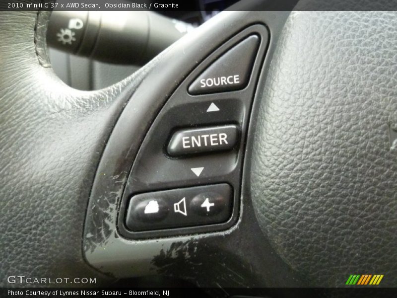 Obsidian Black / Graphite 2010 Infiniti G 37 x AWD Sedan