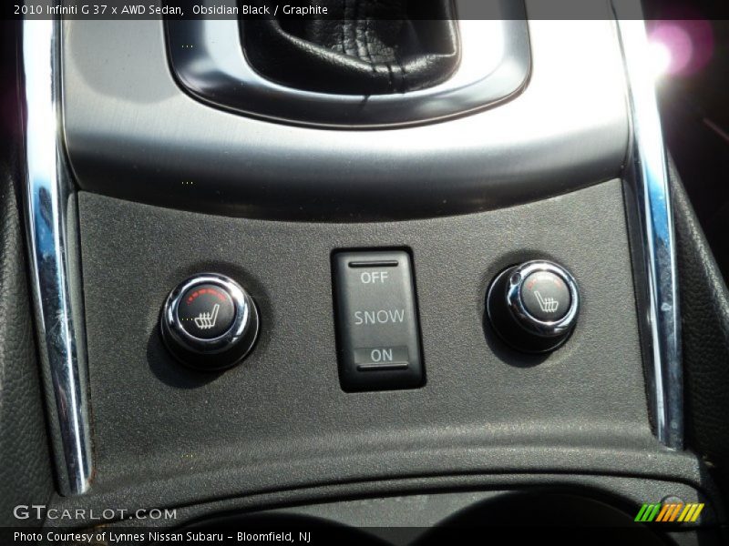 Obsidian Black / Graphite 2010 Infiniti G 37 x AWD Sedan