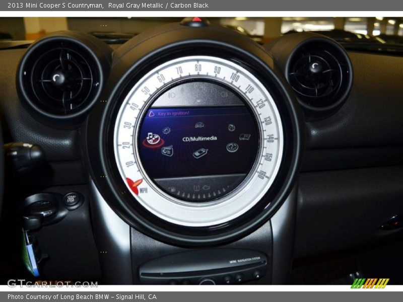 Royal Gray Metallic / Carbon Black 2013 Mini Cooper S Countryman
