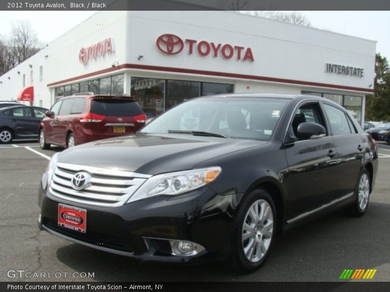 Black / Black 2012 Toyota Avalon