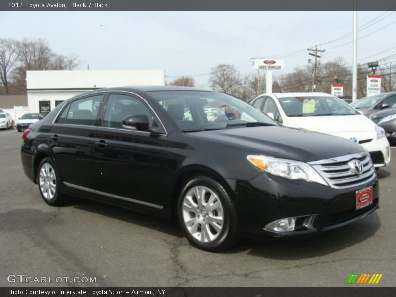 Black / Black 2012 Toyota Avalon