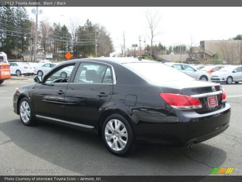 Black / Black 2012 Toyota Avalon