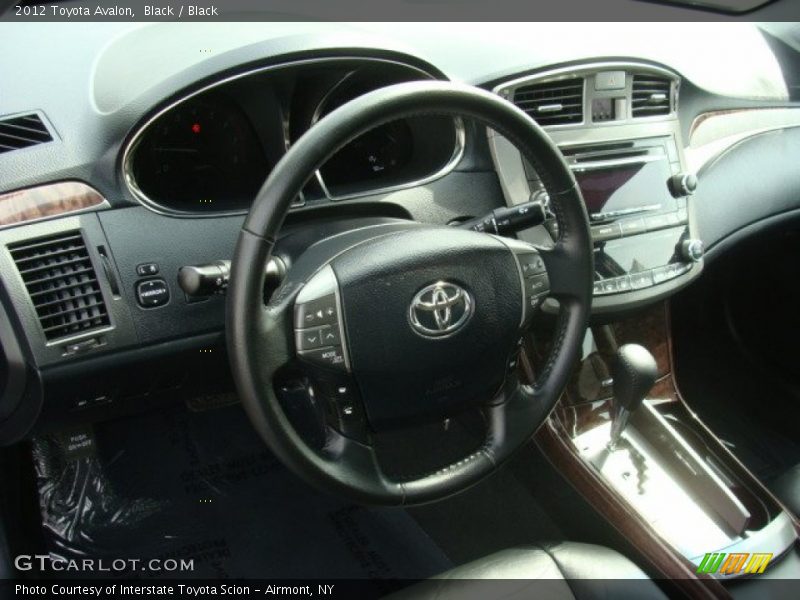 Black / Black 2012 Toyota Avalon