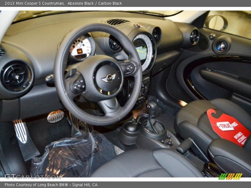 Absolute Black / Carbon Black 2013 Mini Cooper S Countryman