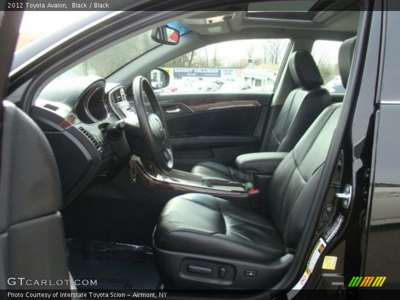 Black / Black 2012 Toyota Avalon