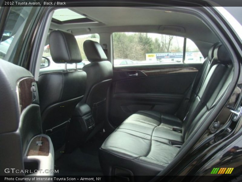 Black / Black 2012 Toyota Avalon