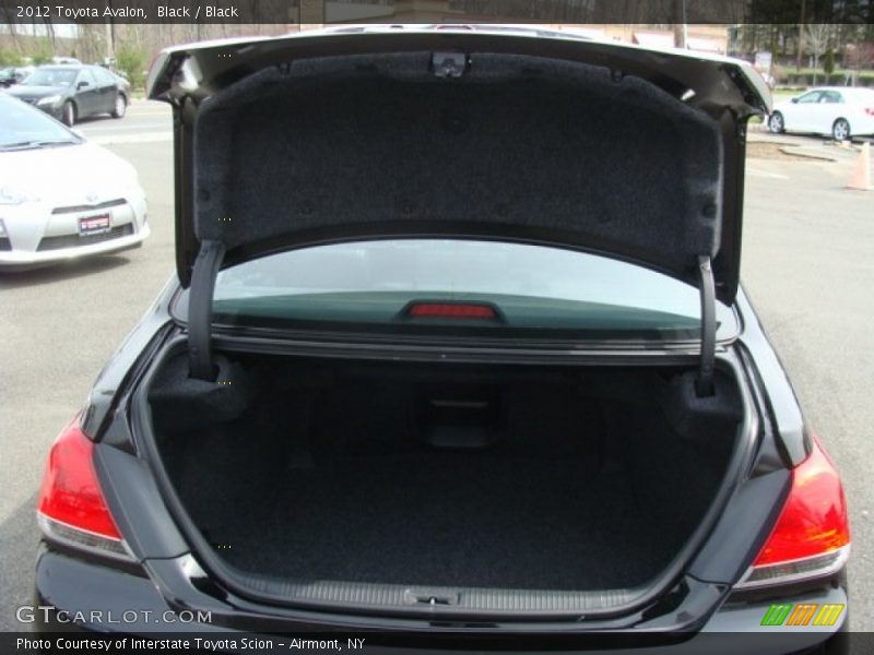 Black / Black 2012 Toyota Avalon