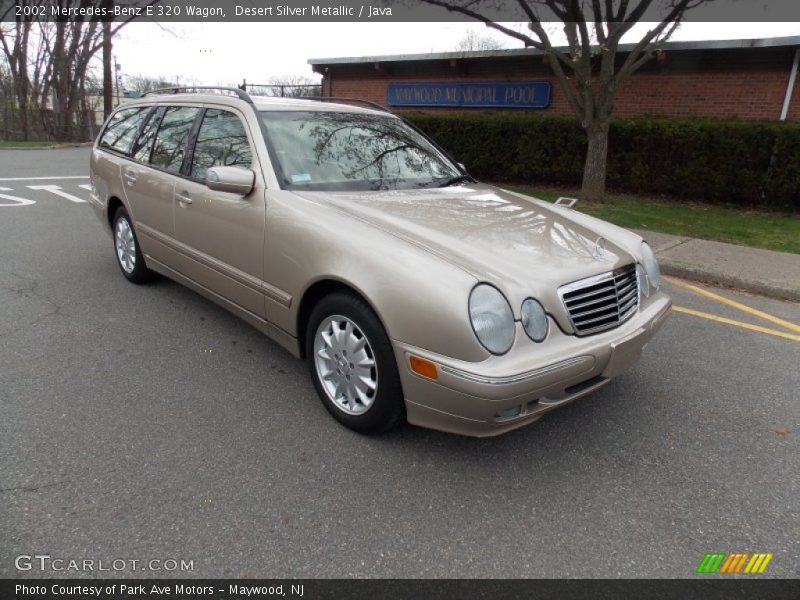 Desert Silver Metallic / Java 2002 Mercedes-Benz E 320 Wagon