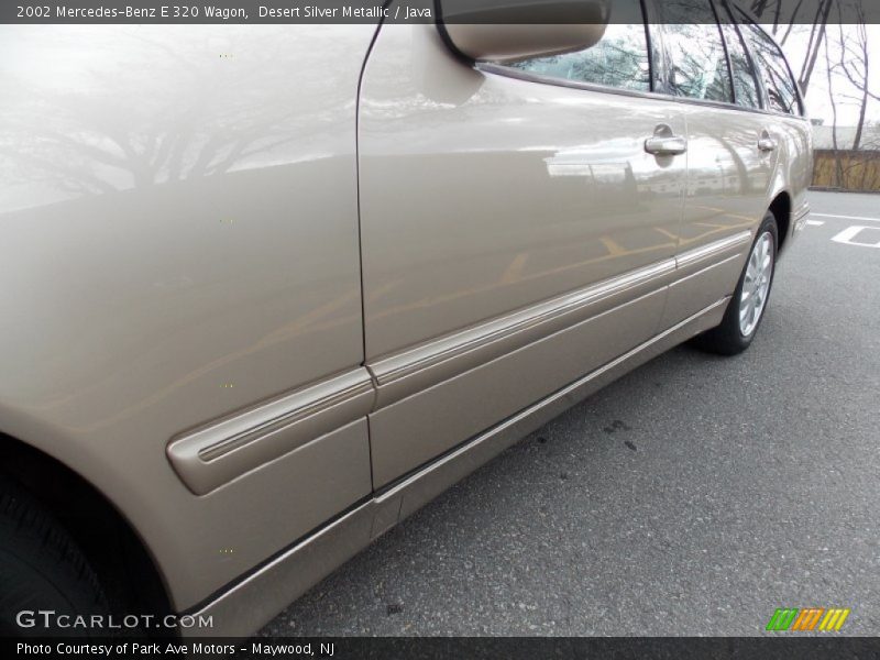 Desert Silver Metallic / Java 2002 Mercedes-Benz E 320 Wagon