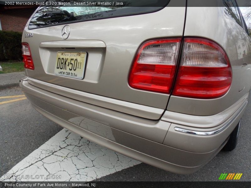 Desert Silver Metallic / Java 2002 Mercedes-Benz E 320 Wagon