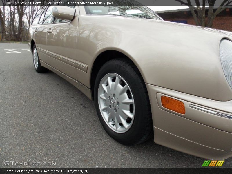 Desert Silver Metallic / Java 2002 Mercedes-Benz E 320 Wagon