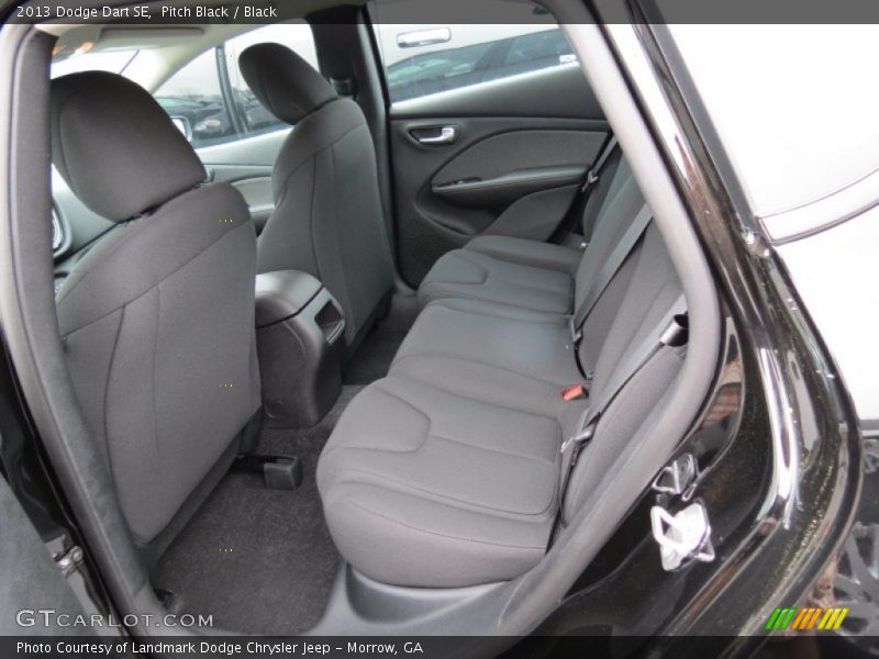 Pitch Black / Black 2013 Dodge Dart SE