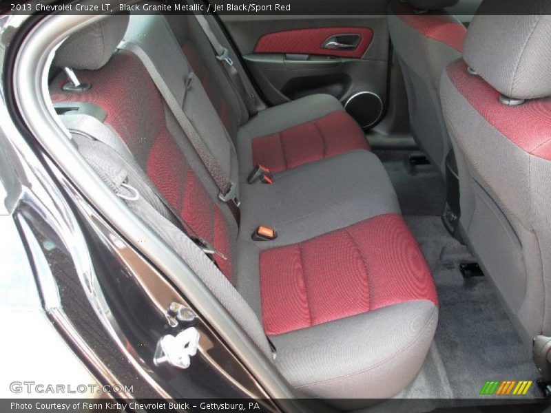 Rear Seat of 2013 Cruze LT