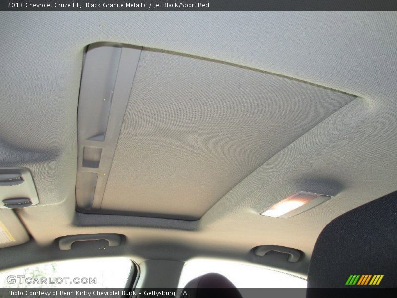 Sunroof of 2013 Cruze LT