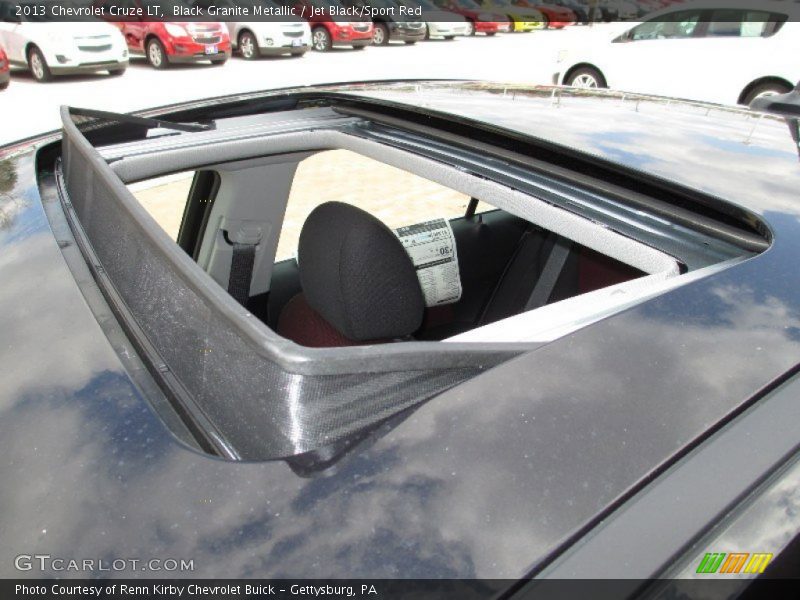 Sunroof of 2013 Cruze LT
