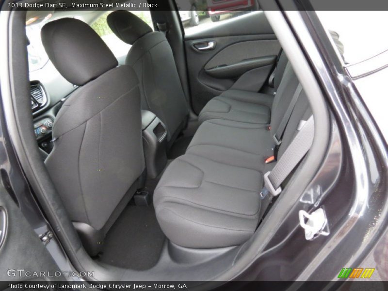 Maximum Steel Metallic / Black 2013 Dodge Dart SE