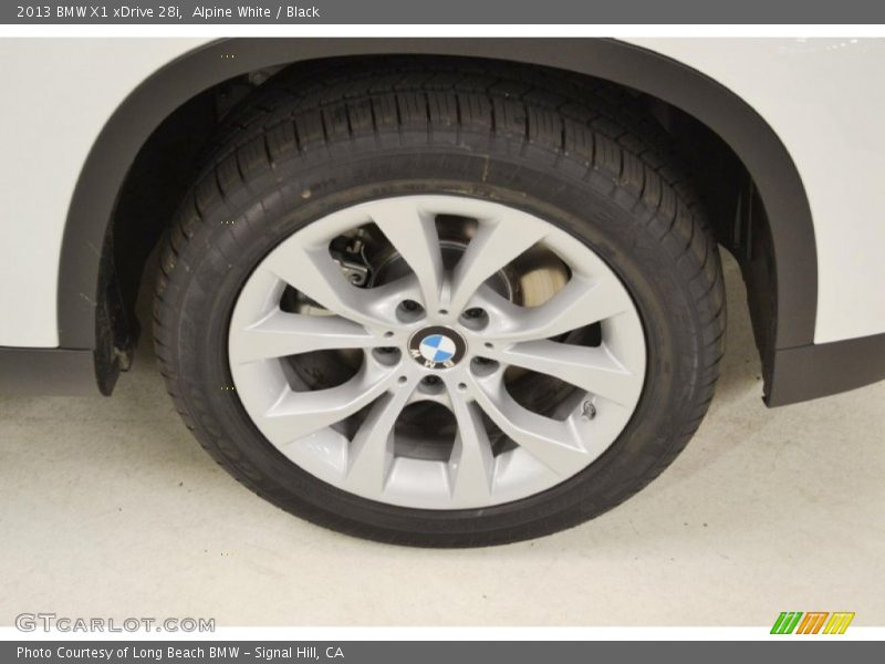 Alpine White / Black 2013 BMW X1 xDrive 28i