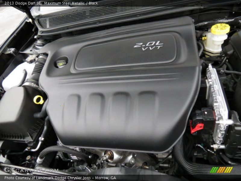 Maximum Steel Metallic / Black 2013 Dodge Dart SE