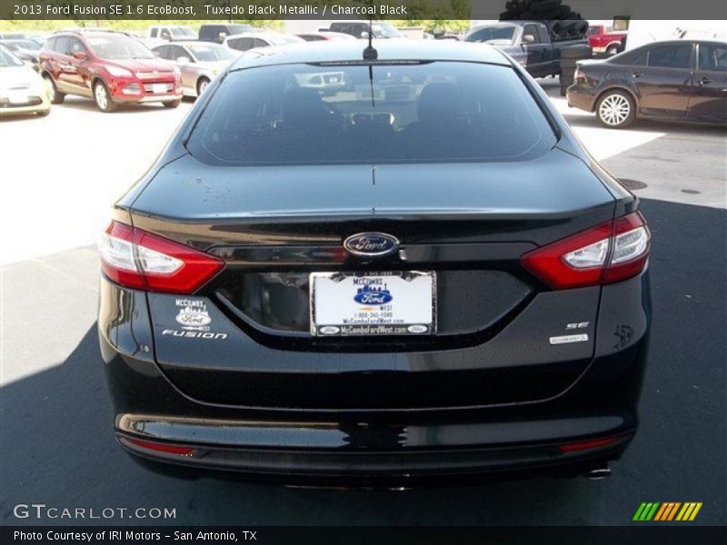 Tuxedo Black Metallic / Charcoal Black 2013 Ford Fusion SE 1.6 EcoBoost