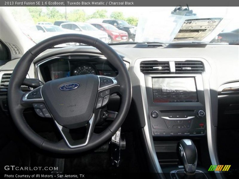 Tuxedo Black Metallic / Charcoal Black 2013 Ford Fusion SE 1.6 EcoBoost