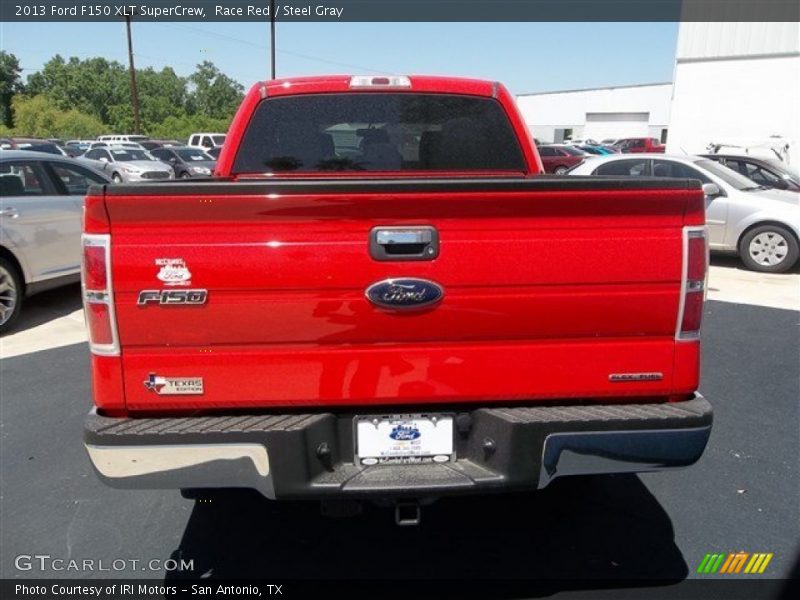 Race Red / Steel Gray 2013 Ford F150 XLT SuperCrew