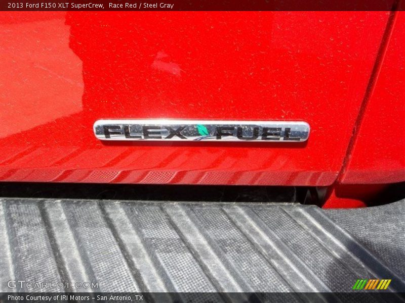 Race Red / Steel Gray 2013 Ford F150 XLT SuperCrew