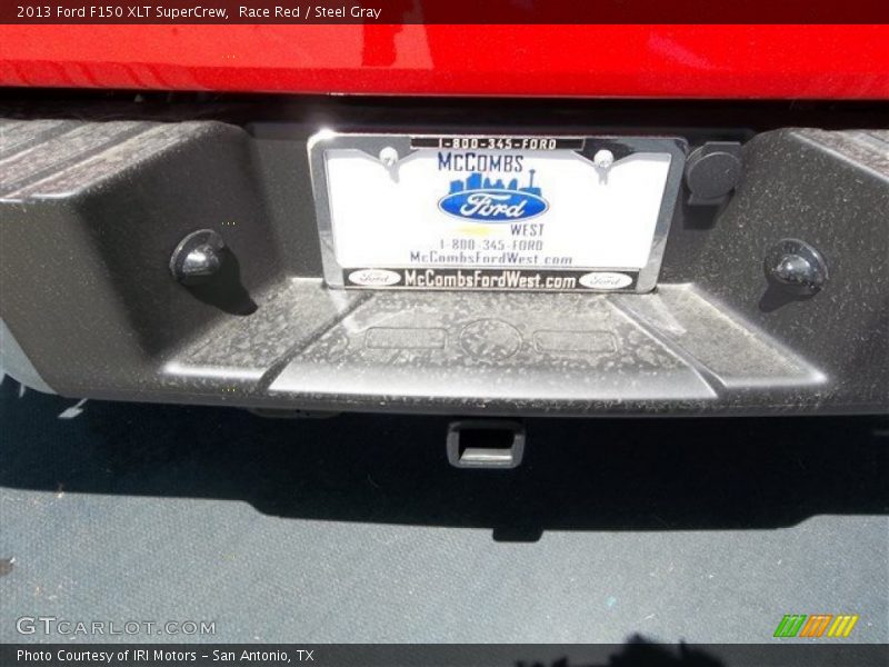 Race Red / Steel Gray 2013 Ford F150 XLT SuperCrew