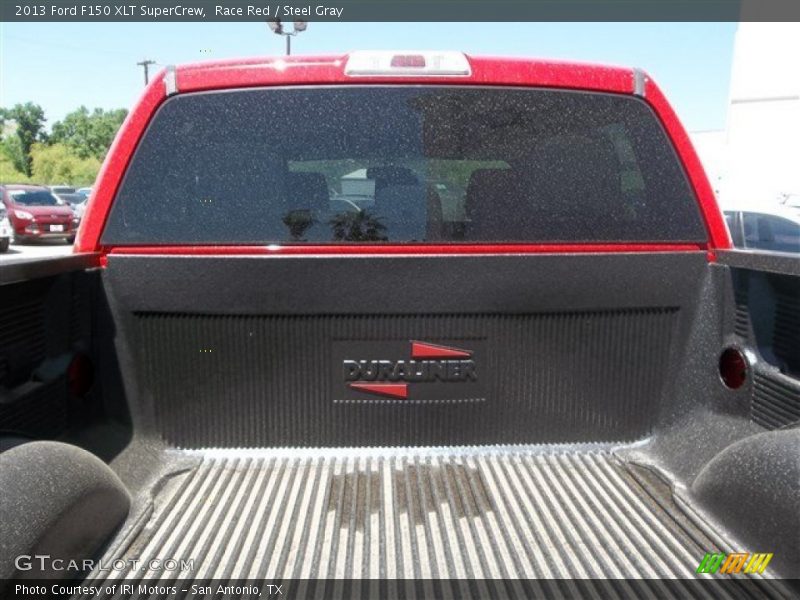 Race Red / Steel Gray 2013 Ford F150 XLT SuperCrew