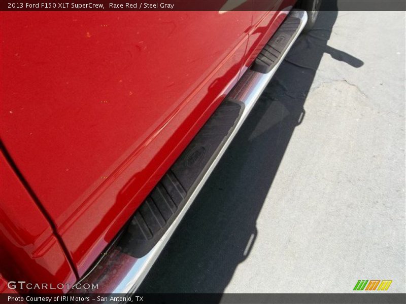 Race Red / Steel Gray 2013 Ford F150 XLT SuperCrew