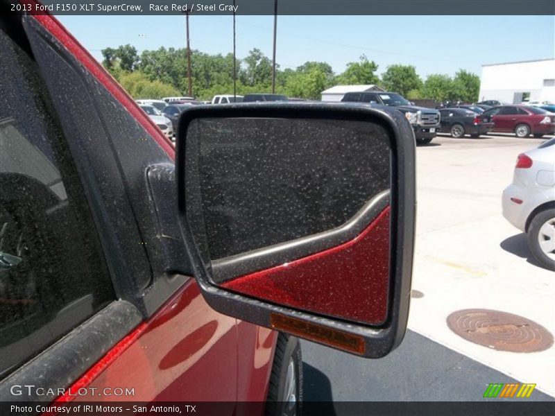 Race Red / Steel Gray 2013 Ford F150 XLT SuperCrew