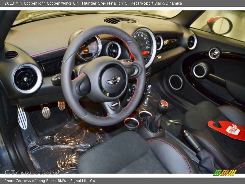 Dashboard of 2013 Cooper John Cooper Works GP