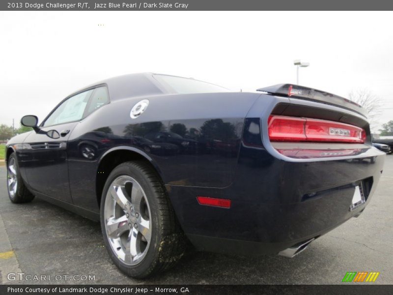 Jazz Blue Pearl / Dark Slate Gray 2013 Dodge Challenger R/T