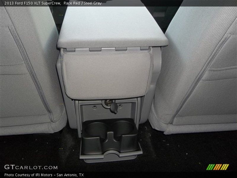 Race Red / Steel Gray 2013 Ford F150 XLT SuperCrew