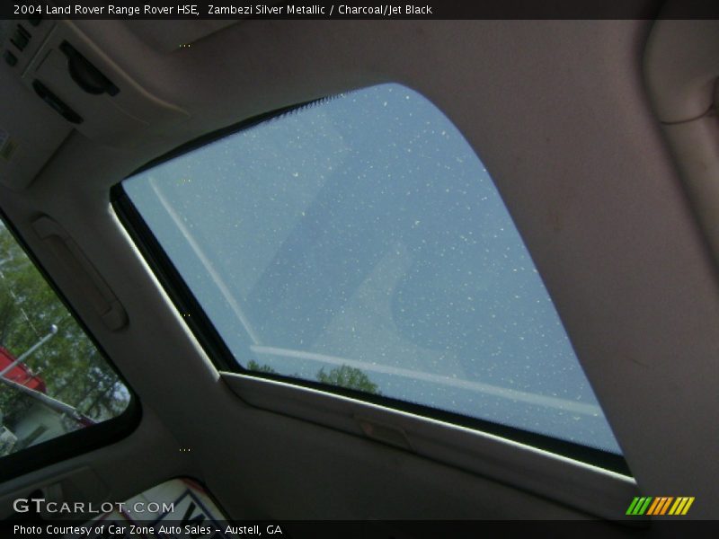 Zambezi Silver Metallic / Charcoal/Jet Black 2004 Land Rover Range Rover HSE