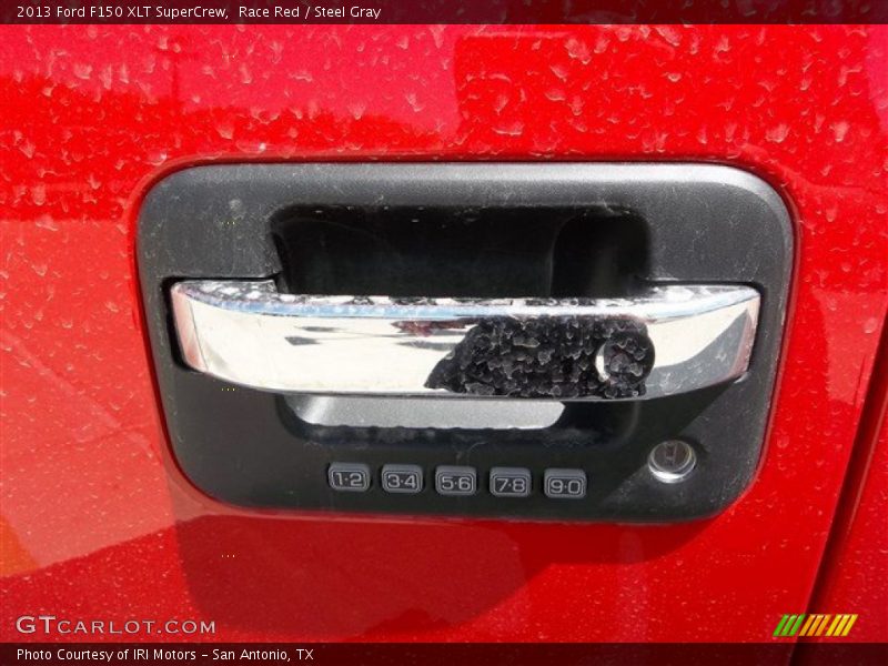 Race Red / Steel Gray 2013 Ford F150 XLT SuperCrew