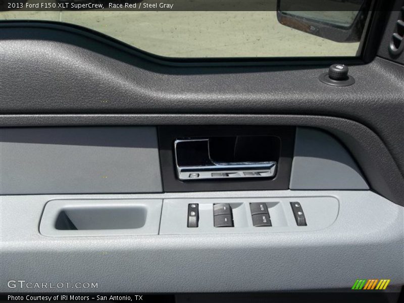 Race Red / Steel Gray 2013 Ford F150 XLT SuperCrew