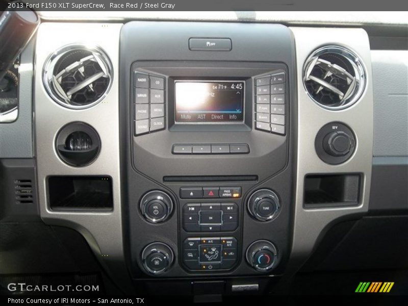 Race Red / Steel Gray 2013 Ford F150 XLT SuperCrew