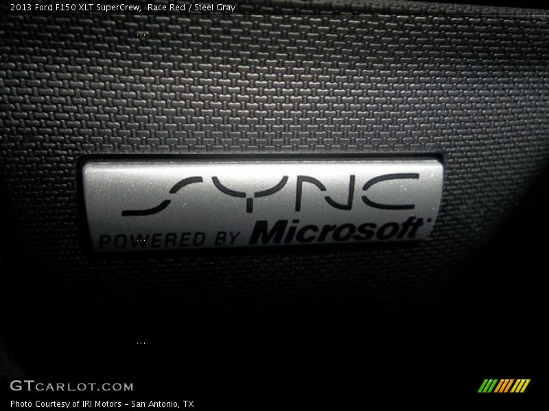 Race Red / Steel Gray 2013 Ford F150 XLT SuperCrew