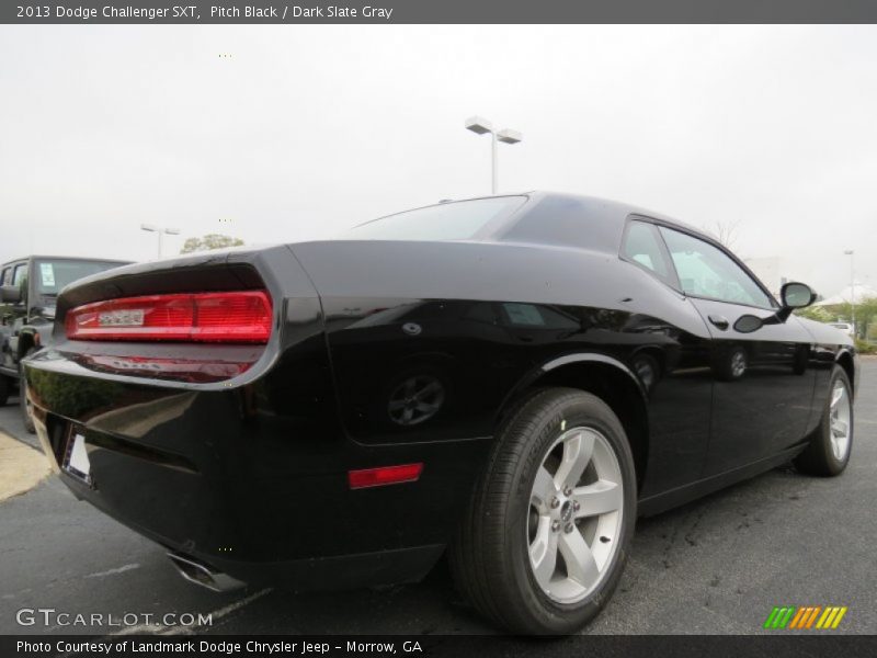 Pitch Black / Dark Slate Gray 2013 Dodge Challenger SXT