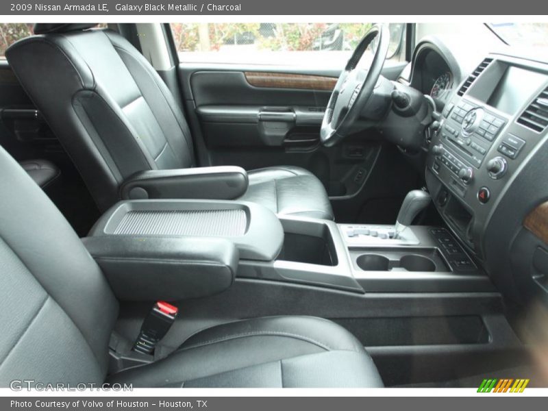 Galaxy Black Metallic / Charcoal 2009 Nissan Armada LE