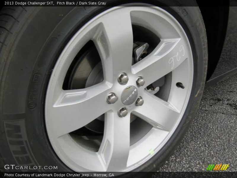 Pitch Black / Dark Slate Gray 2013 Dodge Challenger SXT