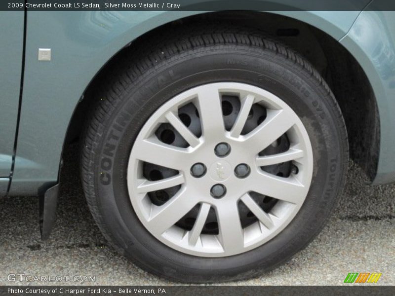 Silver Moss Metallic / Gray 2009 Chevrolet Cobalt LS Sedan