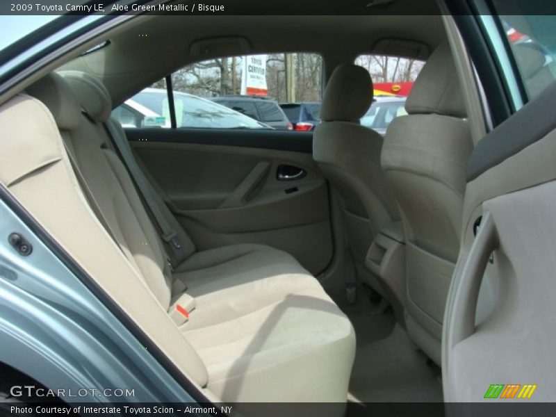 Aloe Green Metallic / Bisque 2009 Toyota Camry LE