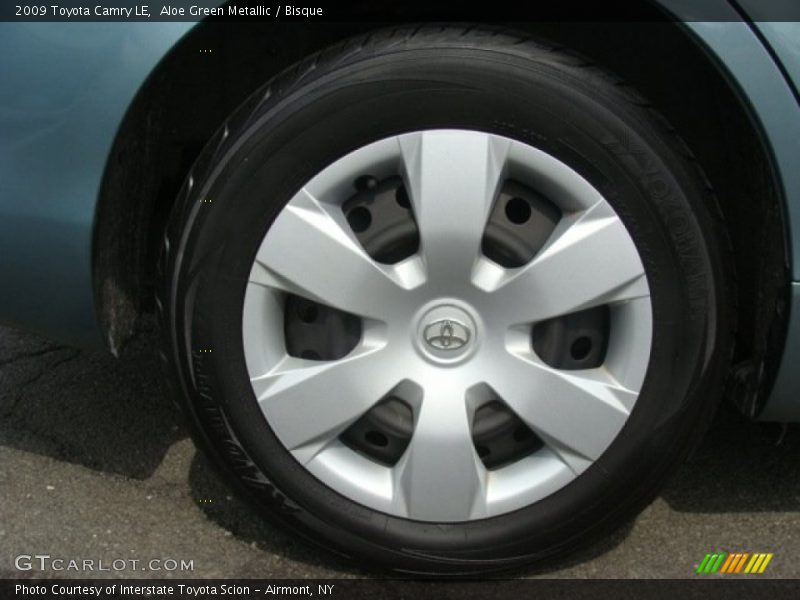 Aloe Green Metallic / Bisque 2009 Toyota Camry LE