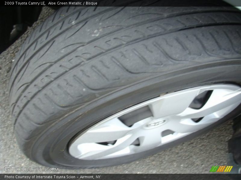 Aloe Green Metallic / Bisque 2009 Toyota Camry LE