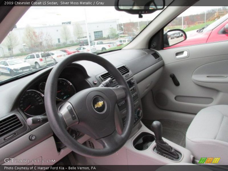 Silver Moss Metallic / Gray 2009 Chevrolet Cobalt LS Sedan